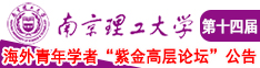 操女人真人网站南京理工大学第十四届海外青年学者紫金论坛诚邀海内外英才！